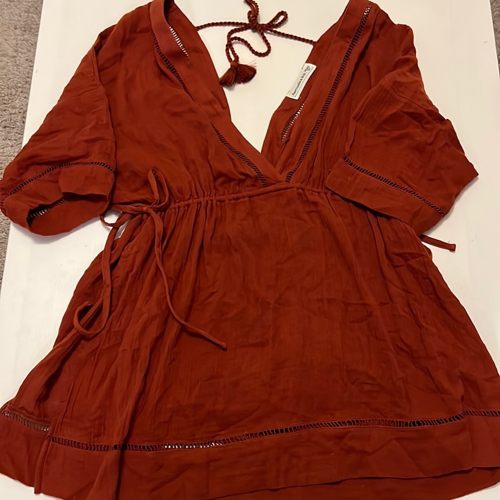 A&F beach cover up